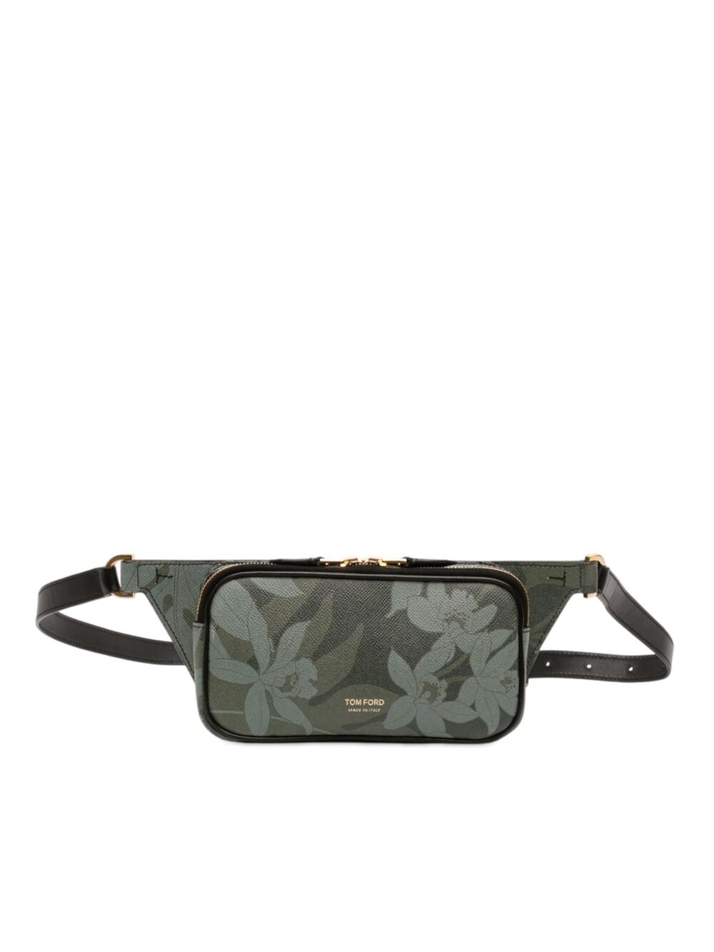 Tom Ford Leather Floral Print Belt Bag #337941T35B